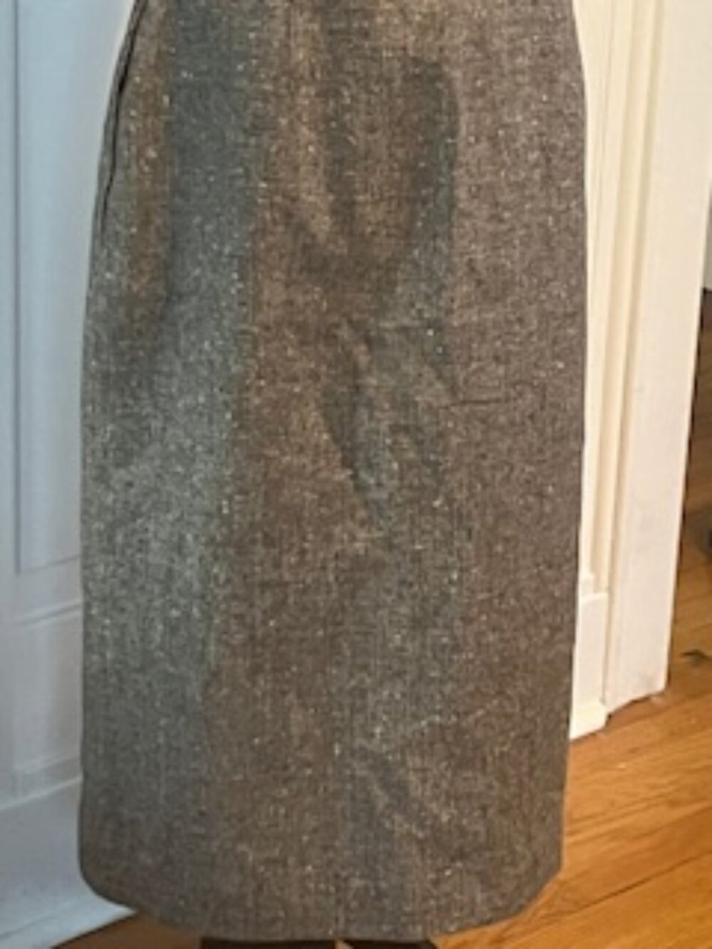 100% Wool Pencil Skirt